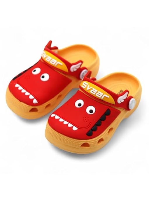 Cute Lightweight Slip-On Sandals with Strap for Boys