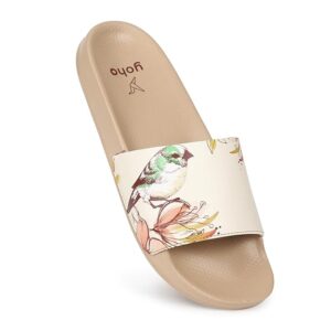YOHO Tropica Printed Comfortable Women Slides