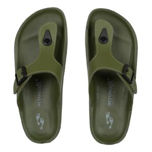 AEROWALK Stylish T-Shape Fashion Slipper for Men | Comfortable | Lightweight