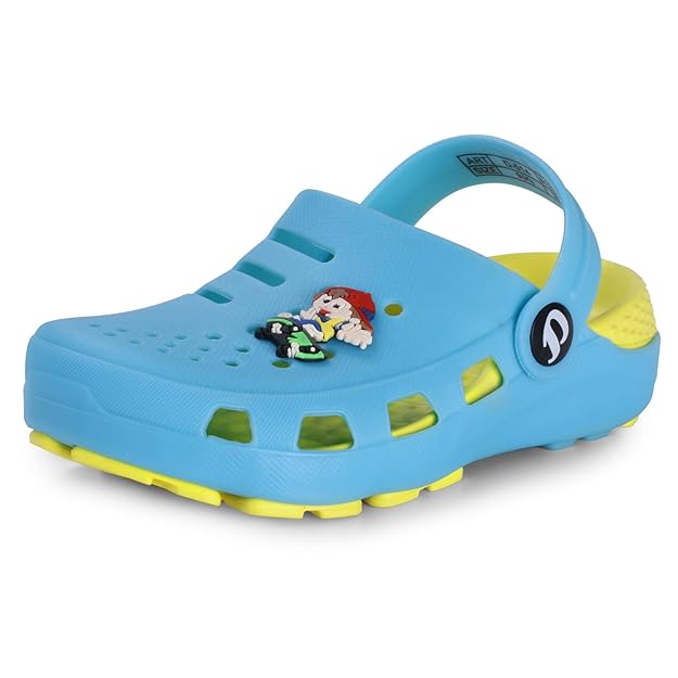 Child Kids Classic Ultra Soft Clogs/Sandals with Adjustable Back Strap| Comfortable