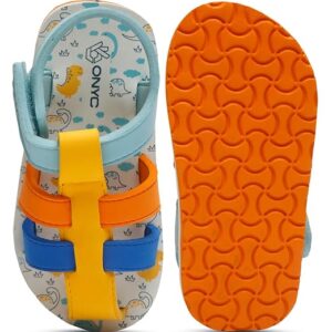 ONYC Premium Dino Sandals for Kids Boys - Multicolour